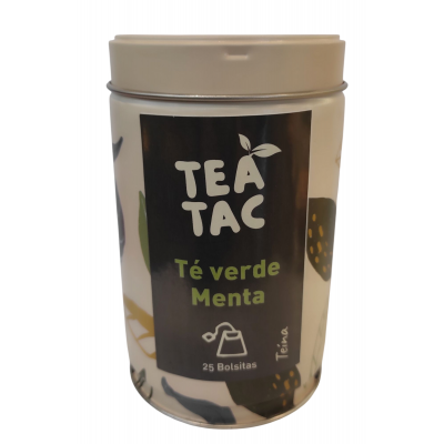 Lata de Té Verde Menta (25...