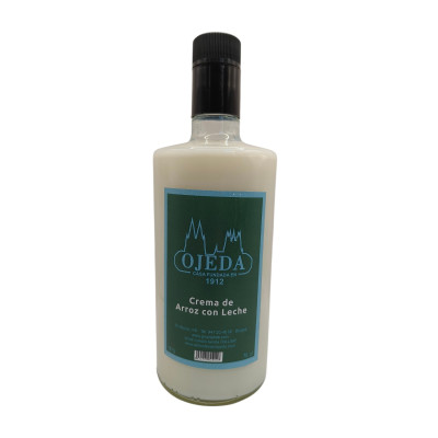 Crema de licor de arroz con...